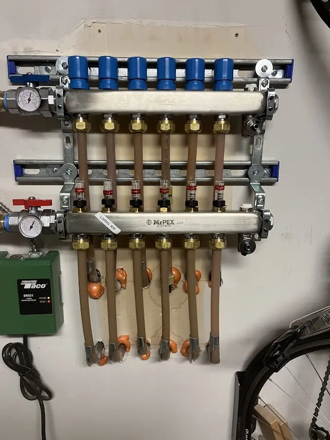 Plumber performing Leak Detection at a residential property in Hereford